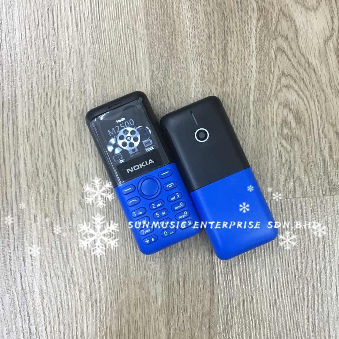 (Blue)NOKIA 2500 MINI Super mini Body Wireless Bluetooth Dialer Phone(Ready Stock)